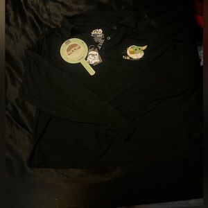 Baby Yoda hand mirror